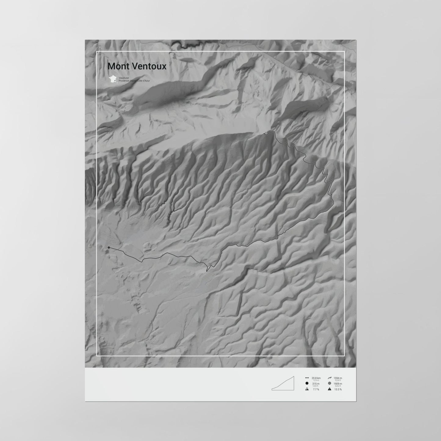 Mont Ventoux poster