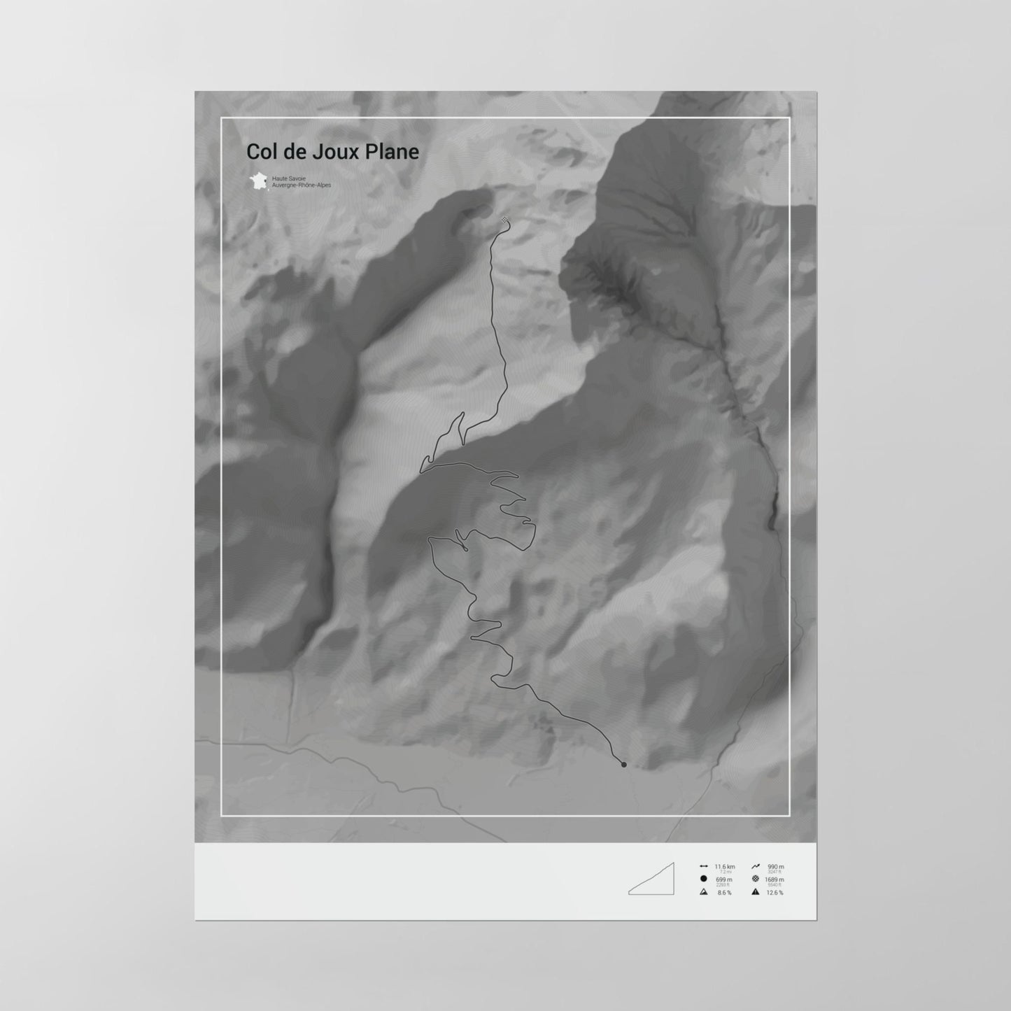 Col de Joux Plane poster