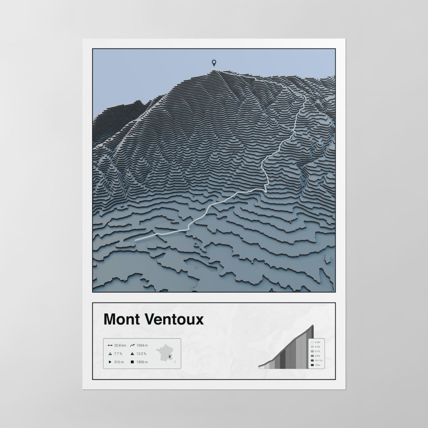 Mont Ventoux poster