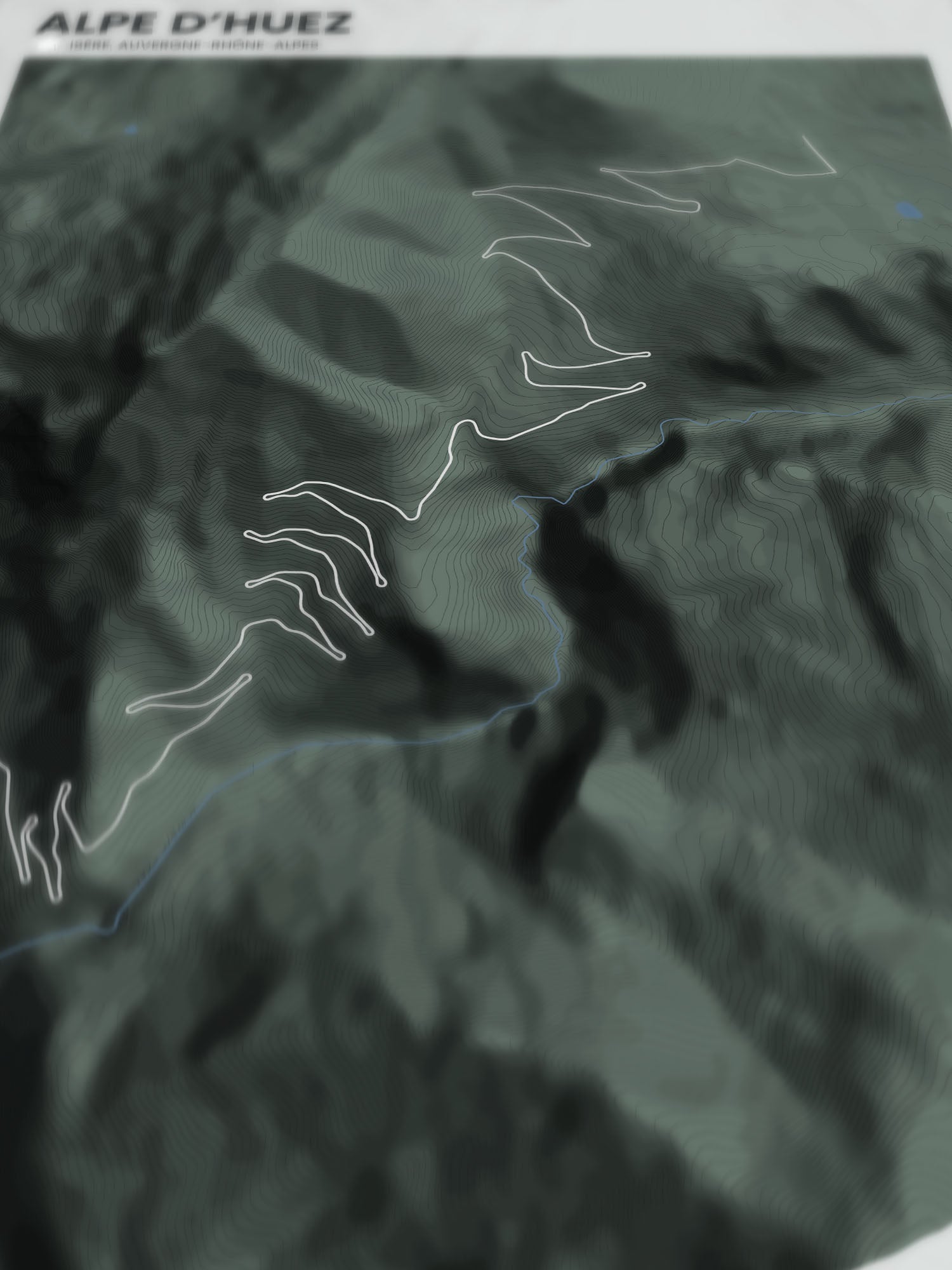 Alpe d'Huez poster