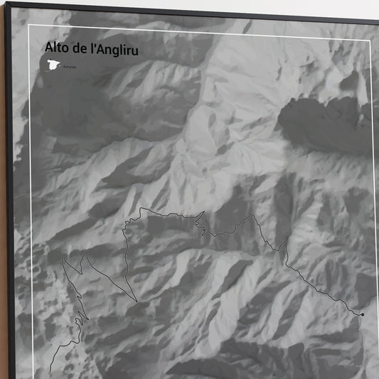 Alto de l'Angliru poster