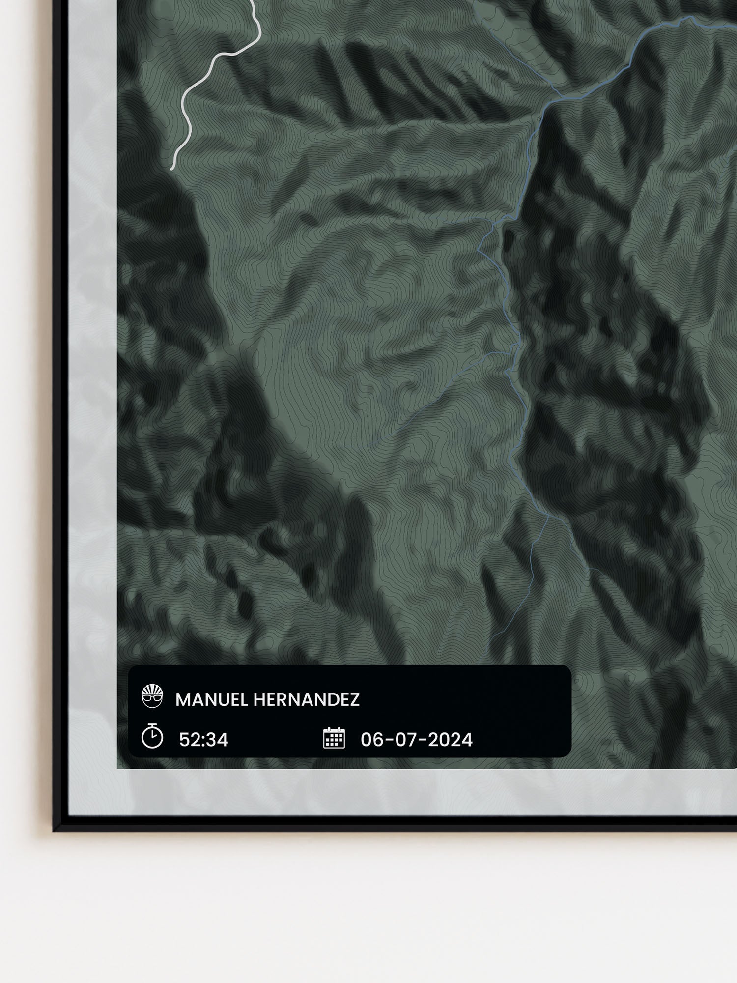 Alto de La Cobertoria personalized poster