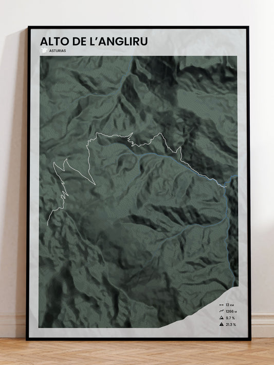Alto de l'Angliru poster