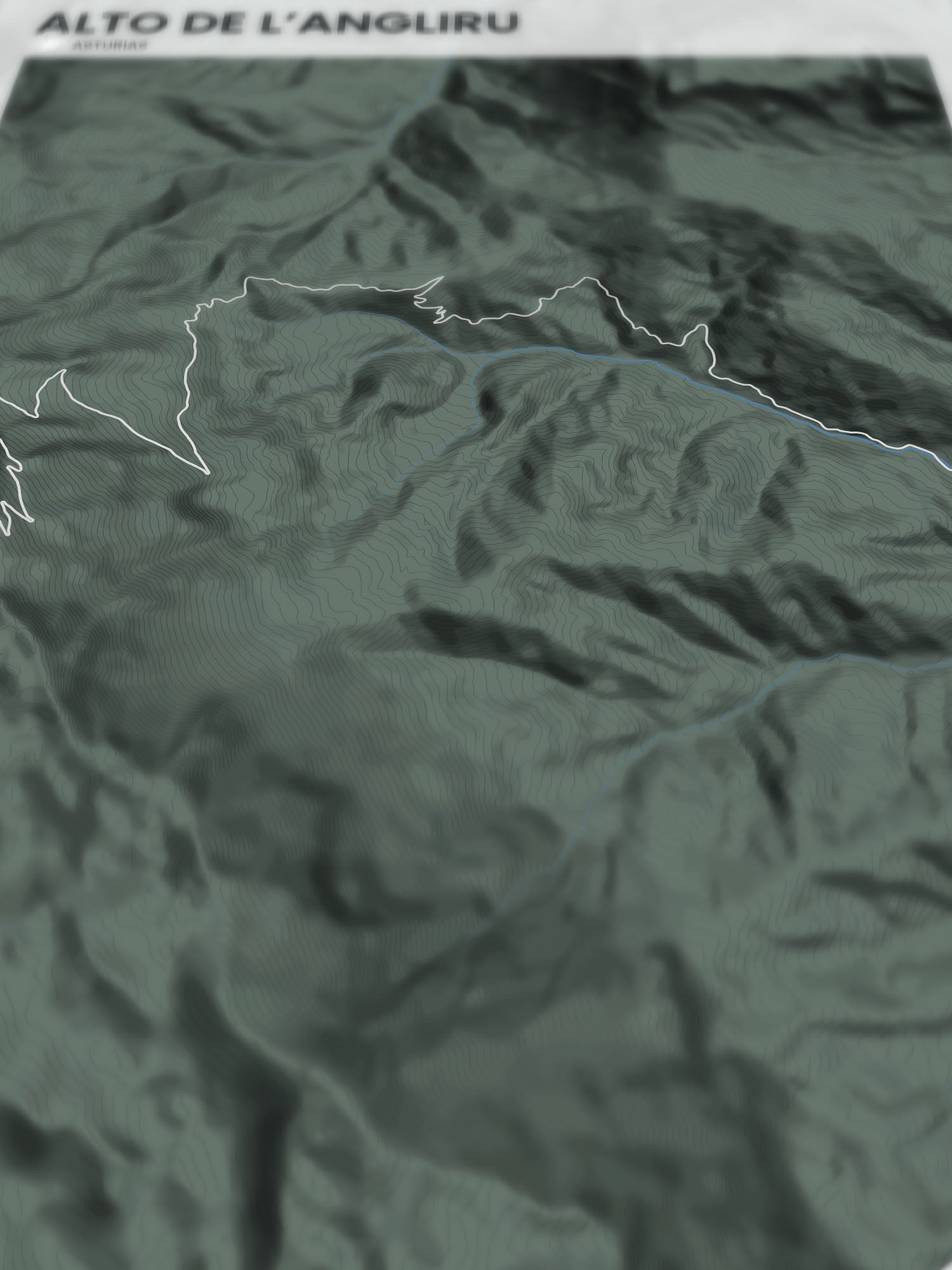 Alto de l'Angliru poster