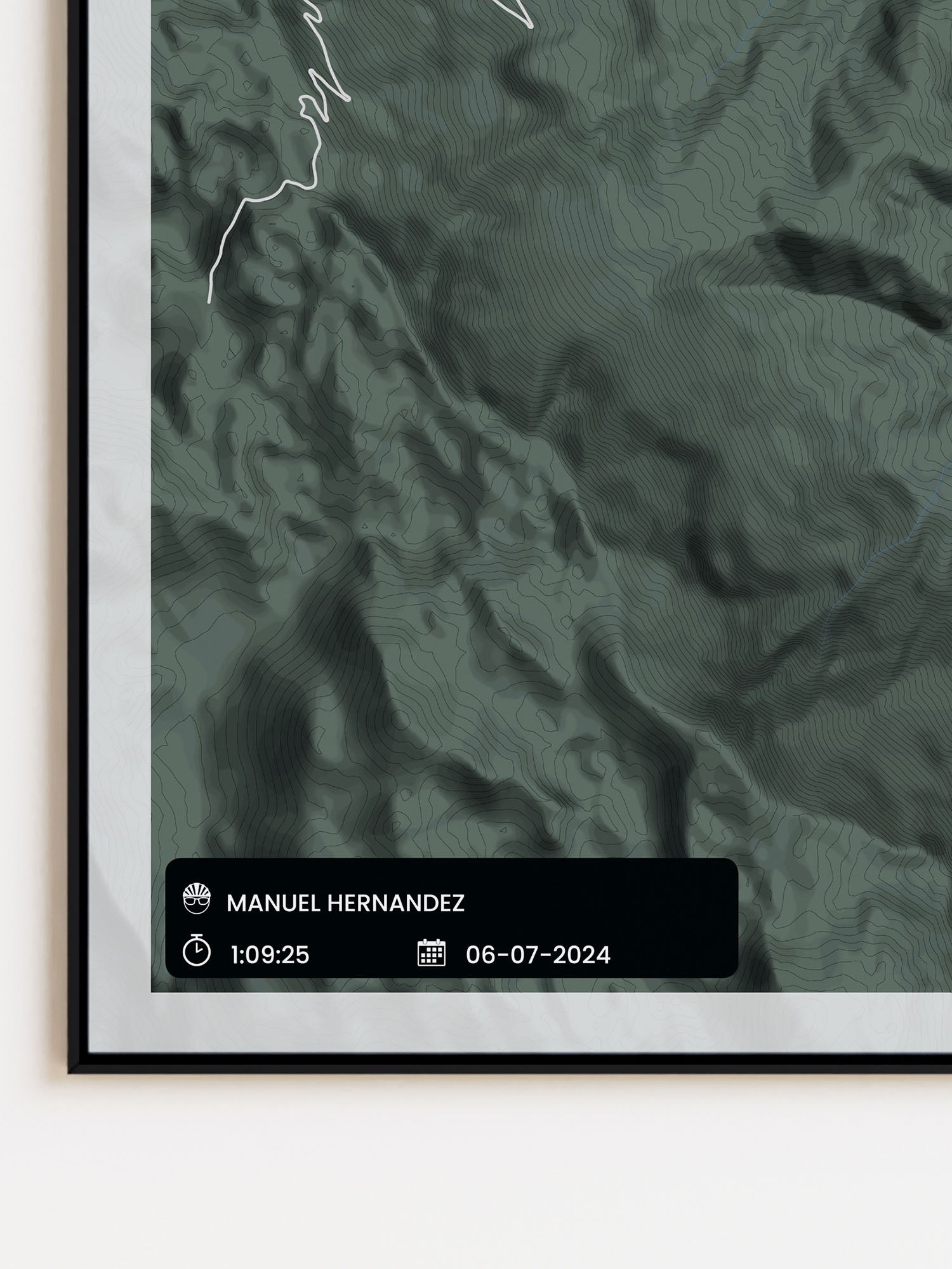 Alto de l'Angliru personalized poster