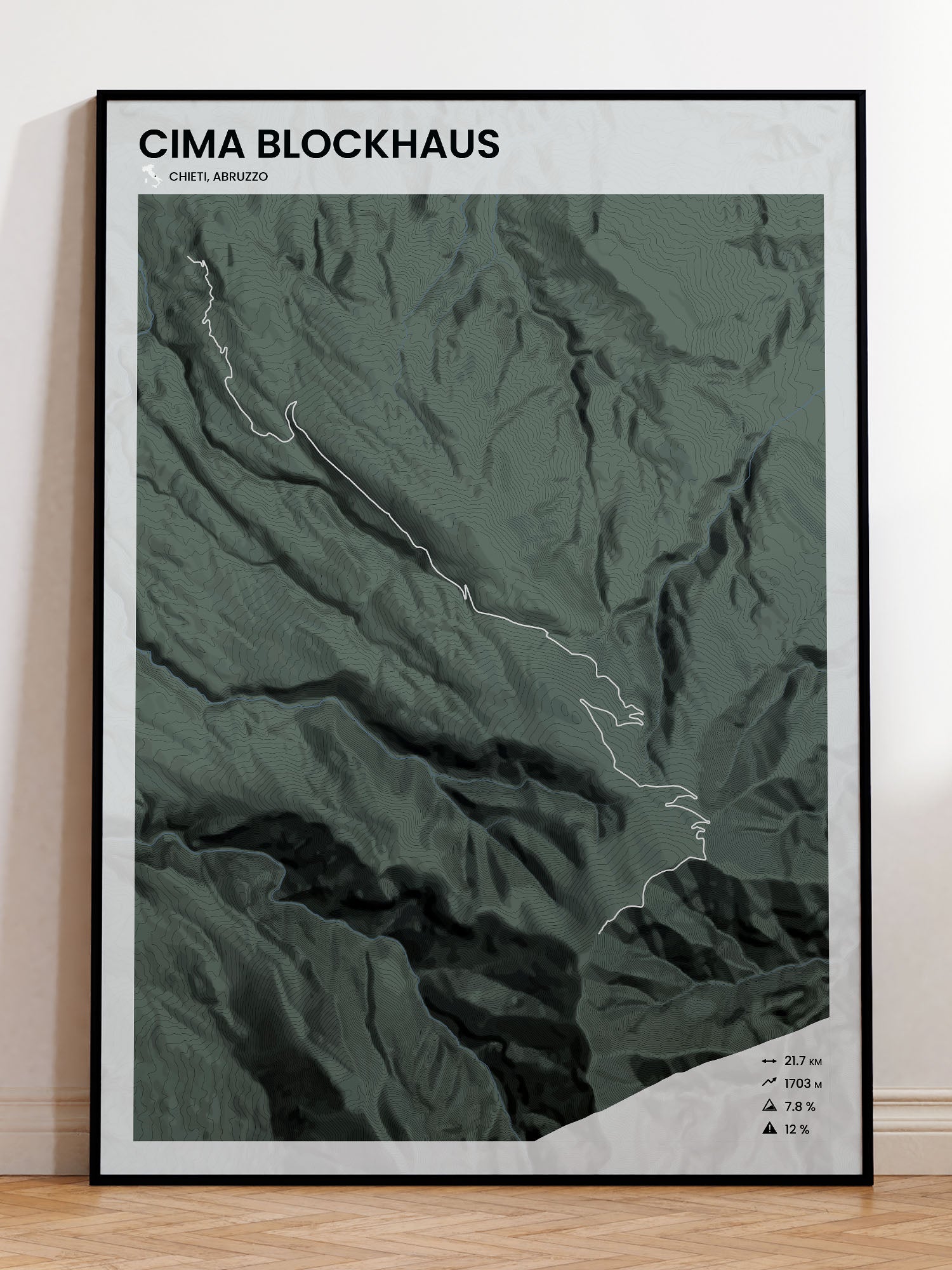 Cima Blockhaus poster