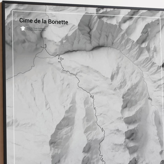 Cime de la Bonette poster