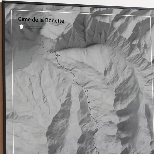 Cime de la Bonette poster