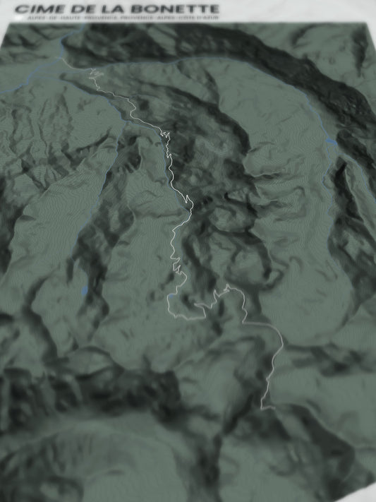 Cime de la Bonette poster