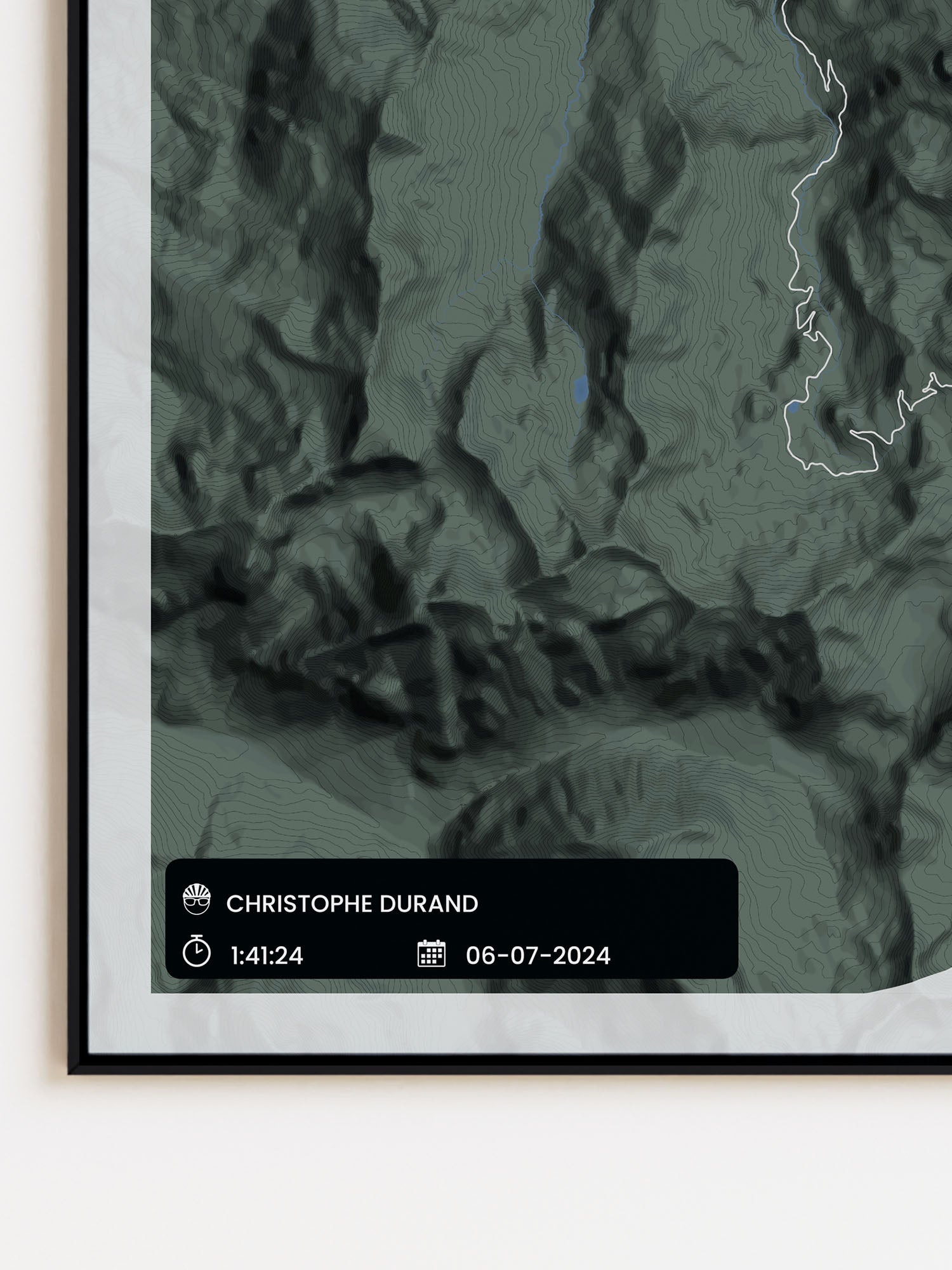 Cime de la Bonette personalized poster