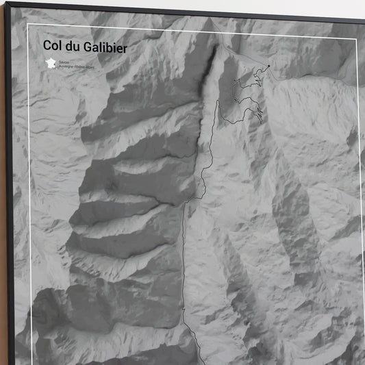 Col du Galibier poster