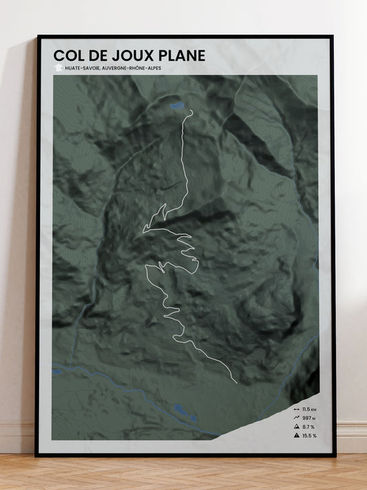 Col de Joux Plane poster