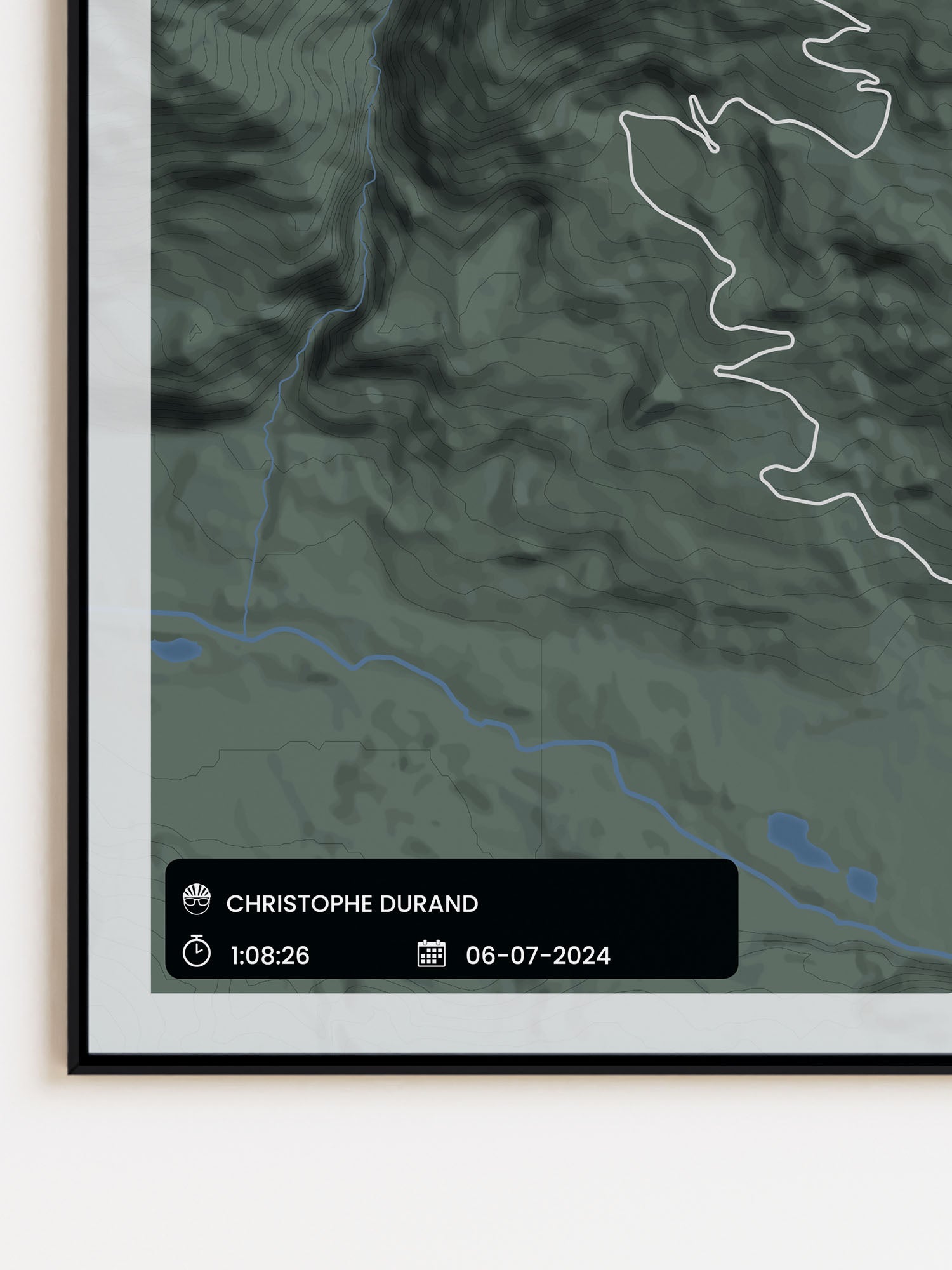 Col de Joux Plane personalized poster