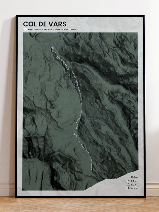 Col de Vars poster