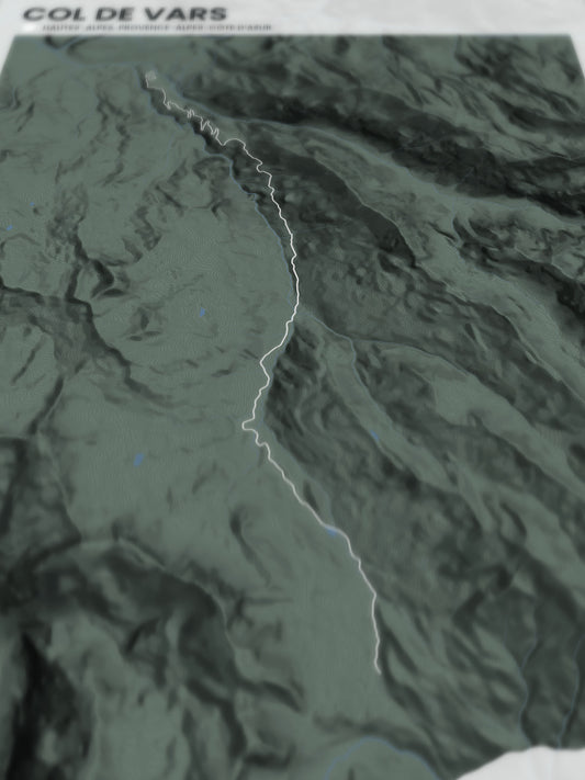 Col de Vars poster