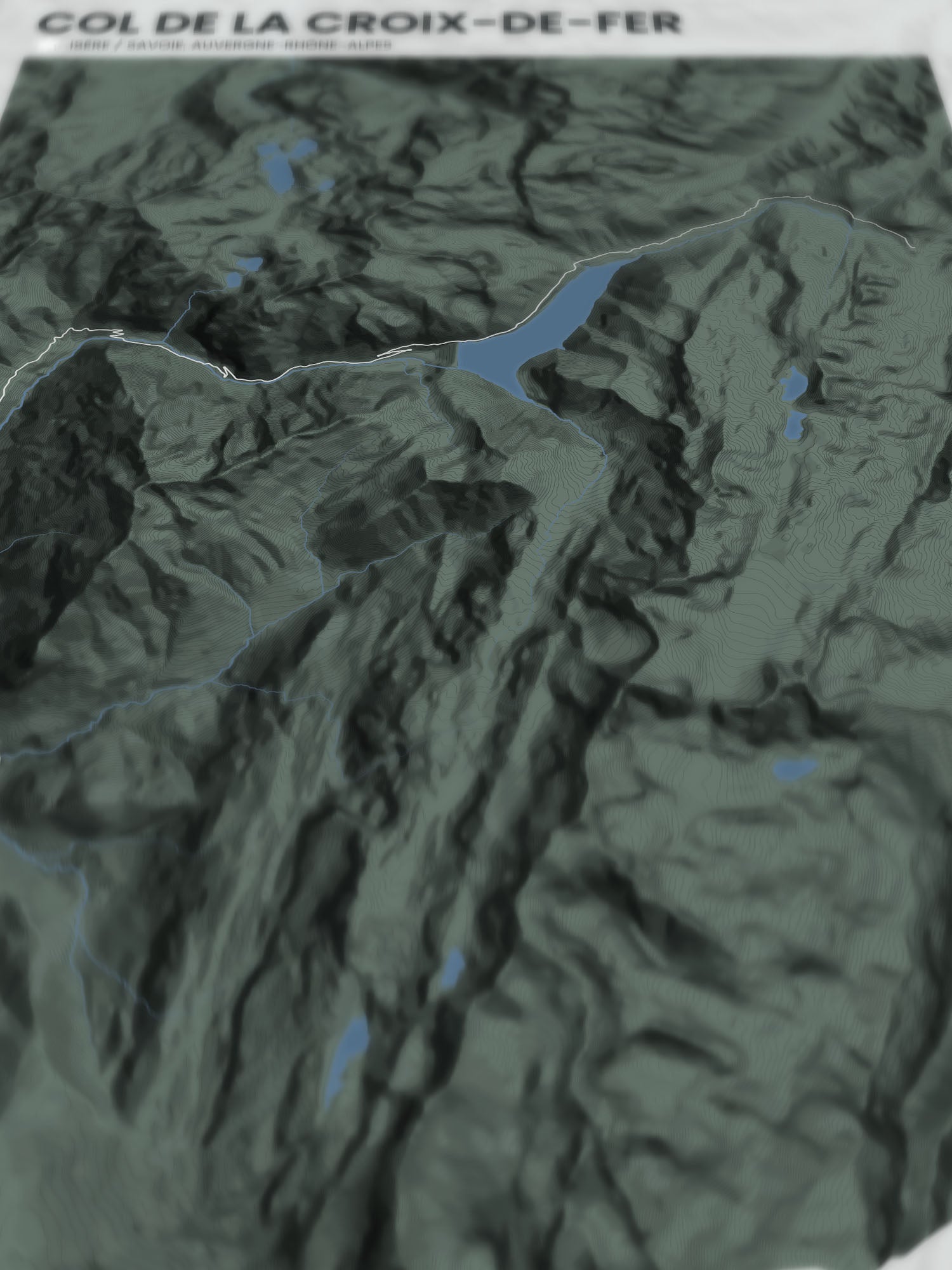 Col de la Croix-de-Fer poster