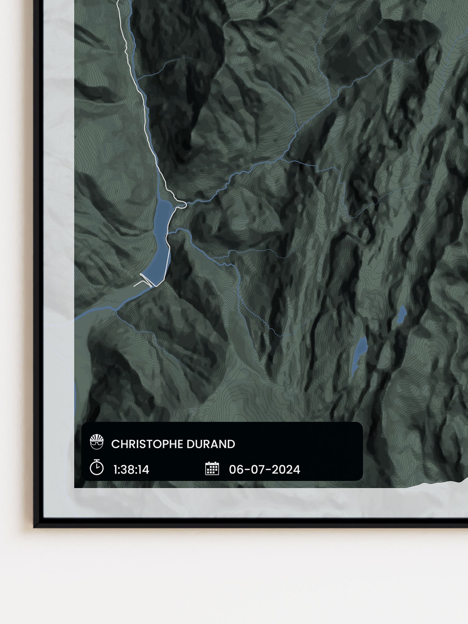 Col de la Croix-de-Fer personalized poster