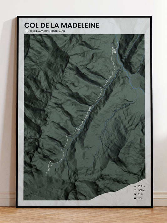 Col de la Madeleine poster