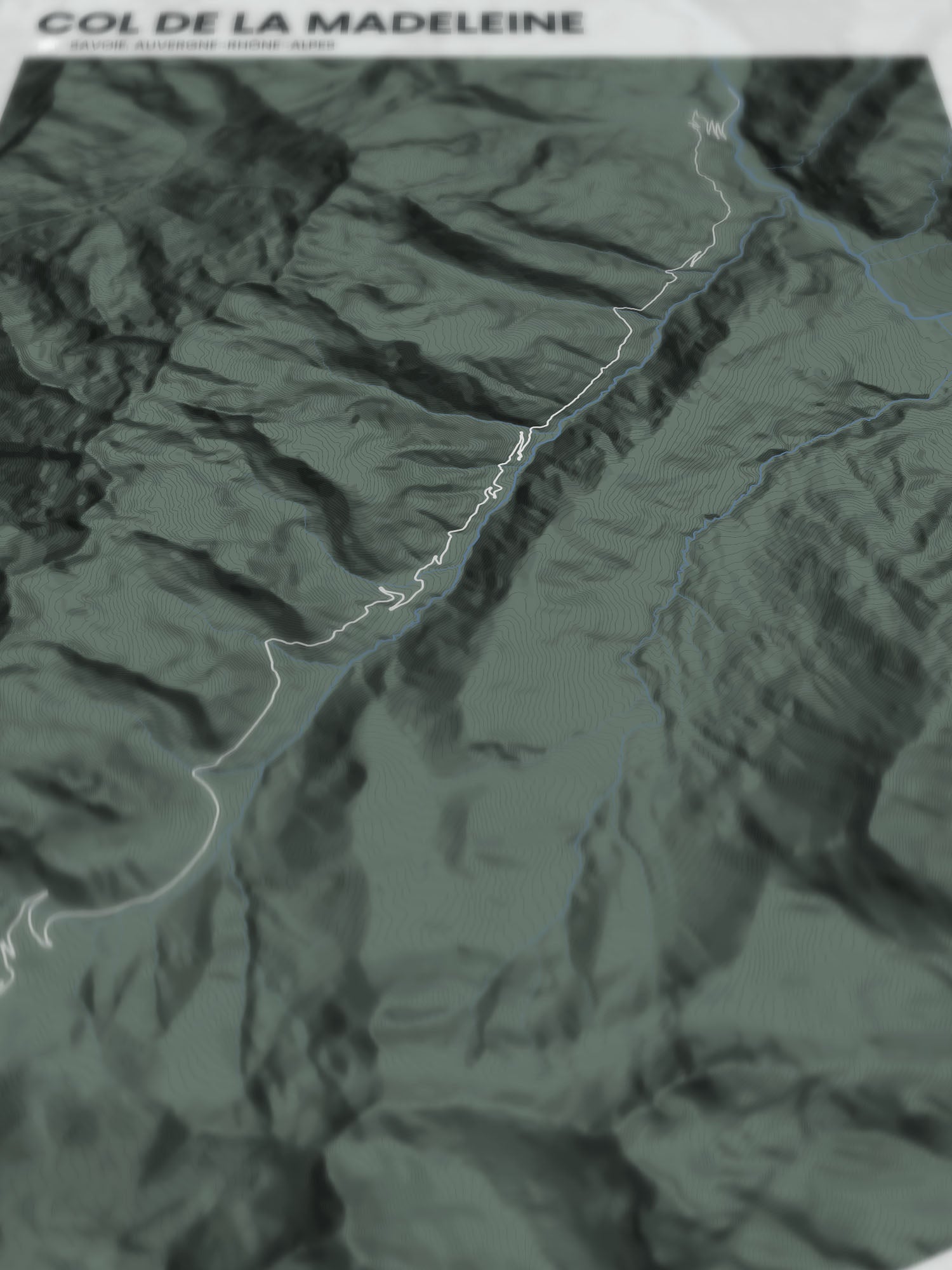 Col de la Madeleine poster