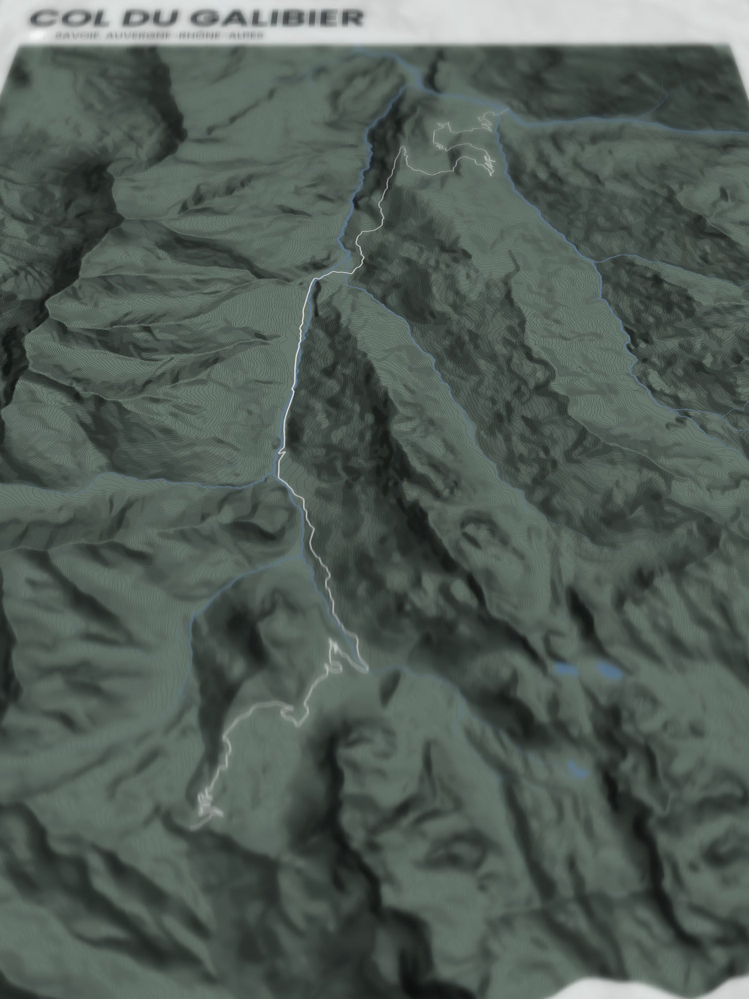 Col du Galibier poster