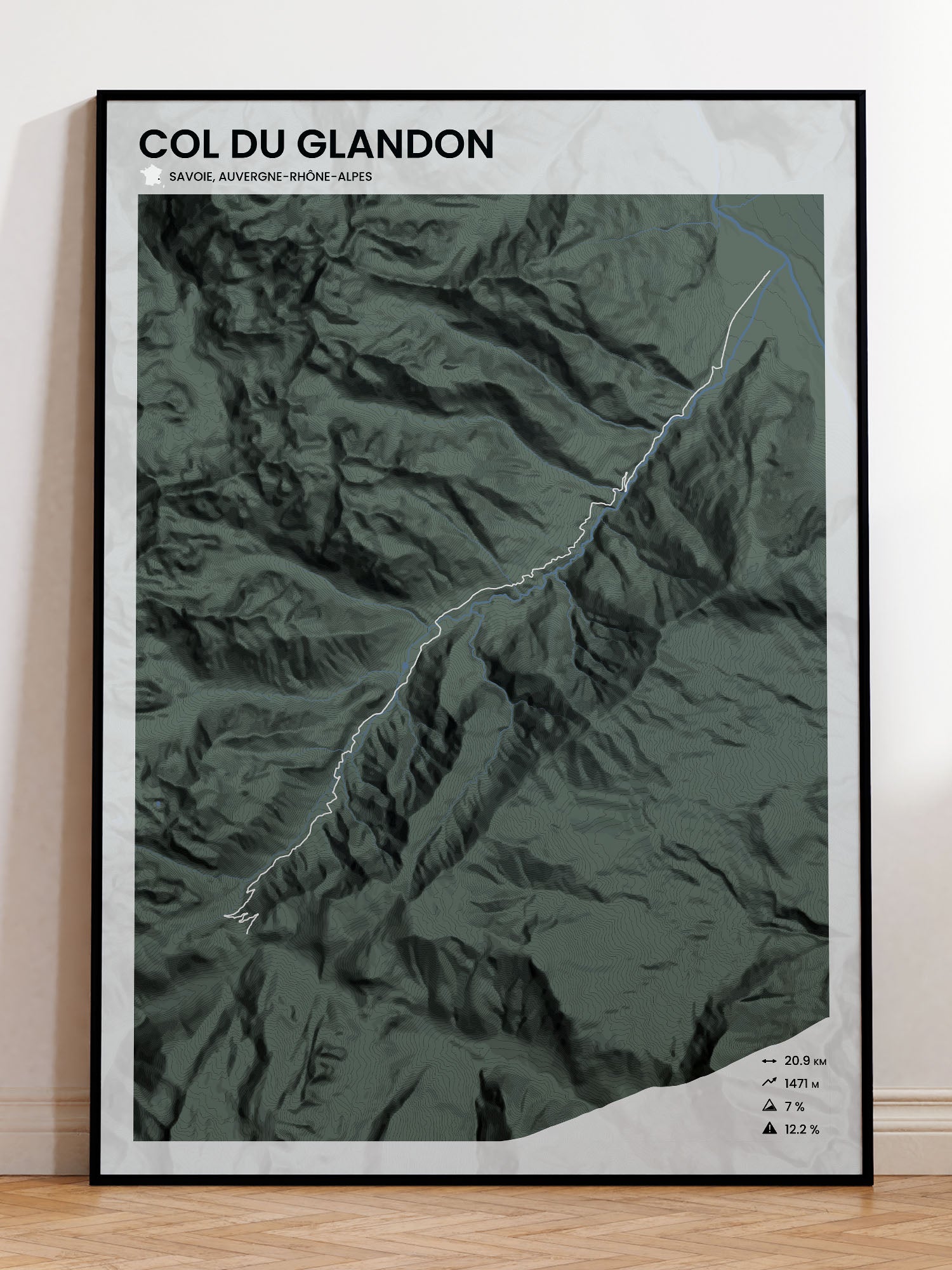 Col du Glandon poster