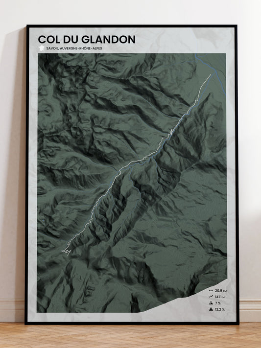 Col du Glandon poster