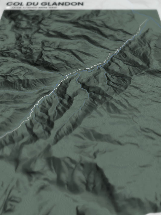 Col du Glandon poster