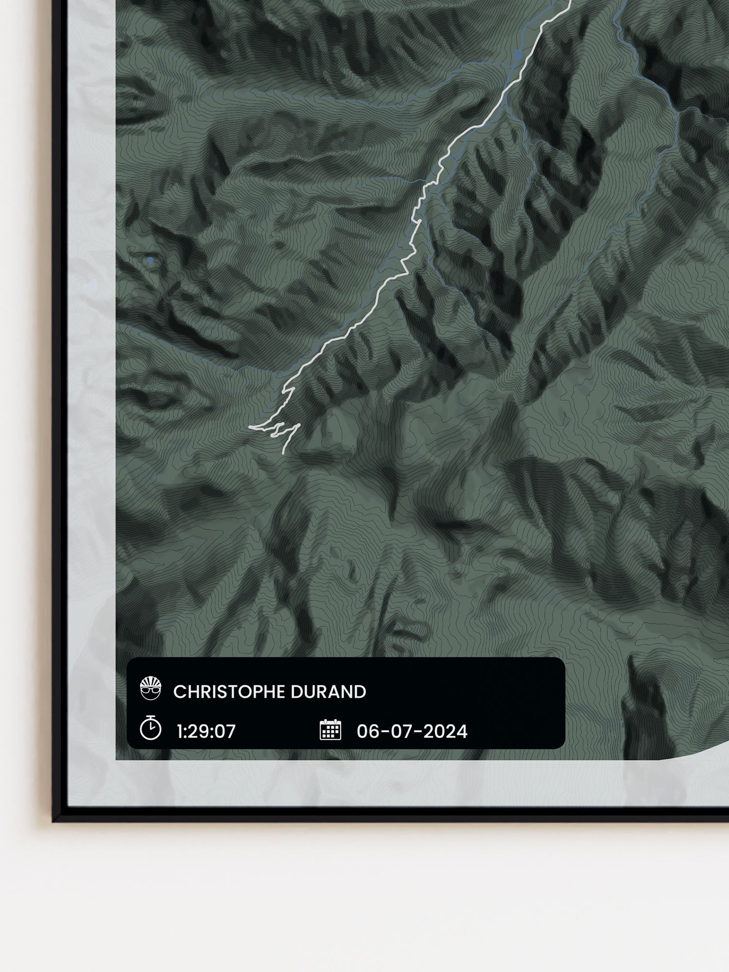 Col du Glandon personalized poster