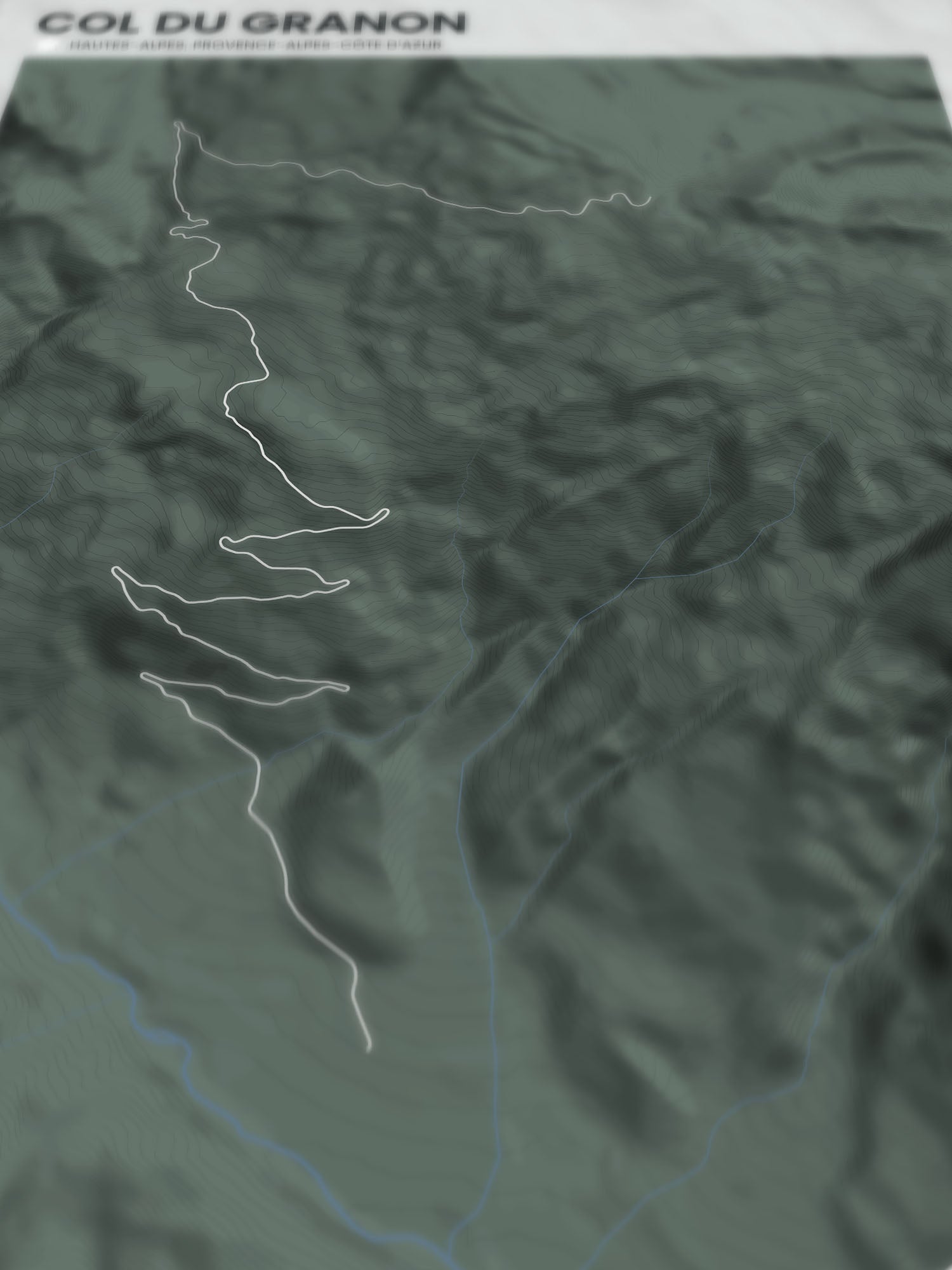 Col du Granon poster