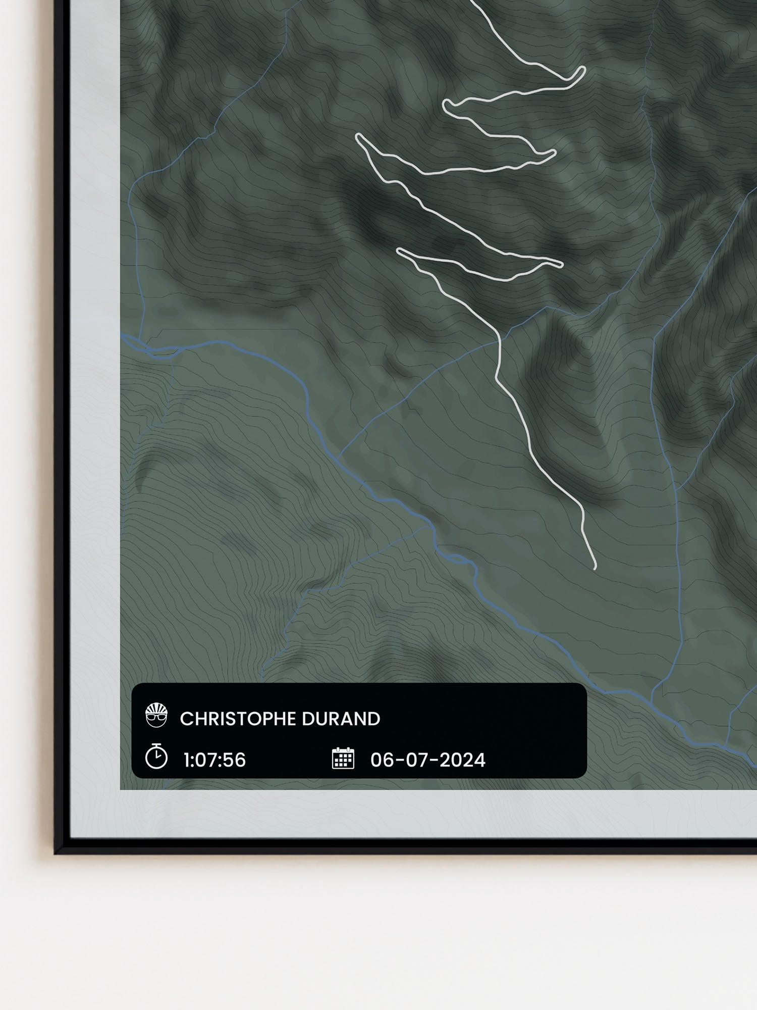 Col du Granon personalized poster