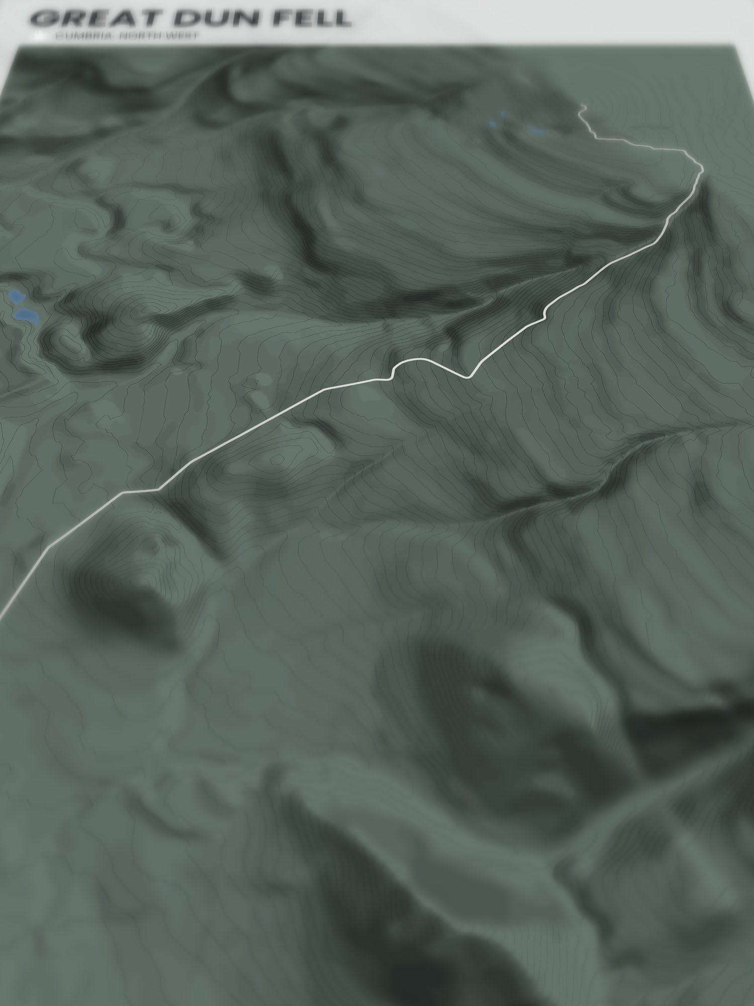 Great Dun Fell poster