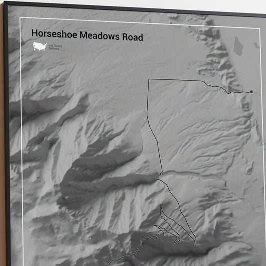 Horseshoe Meadows Road poster