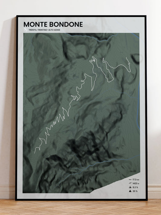 Monte Bondone poster