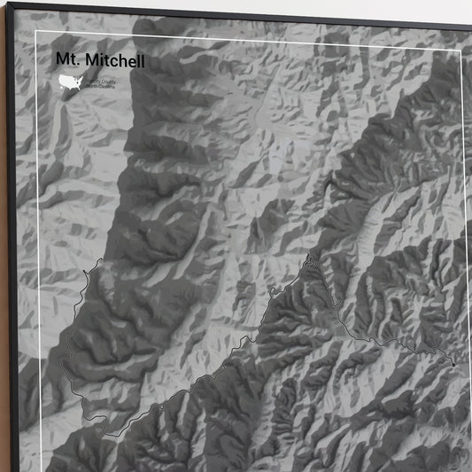 Mt. Mitchell poster