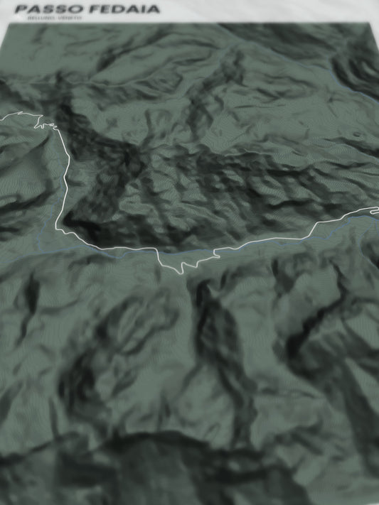 Passo Fedaia poster