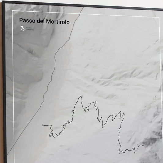 Passo del Mortirolo poster