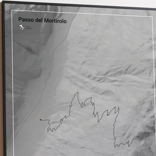 Passo del Mortirolo poster