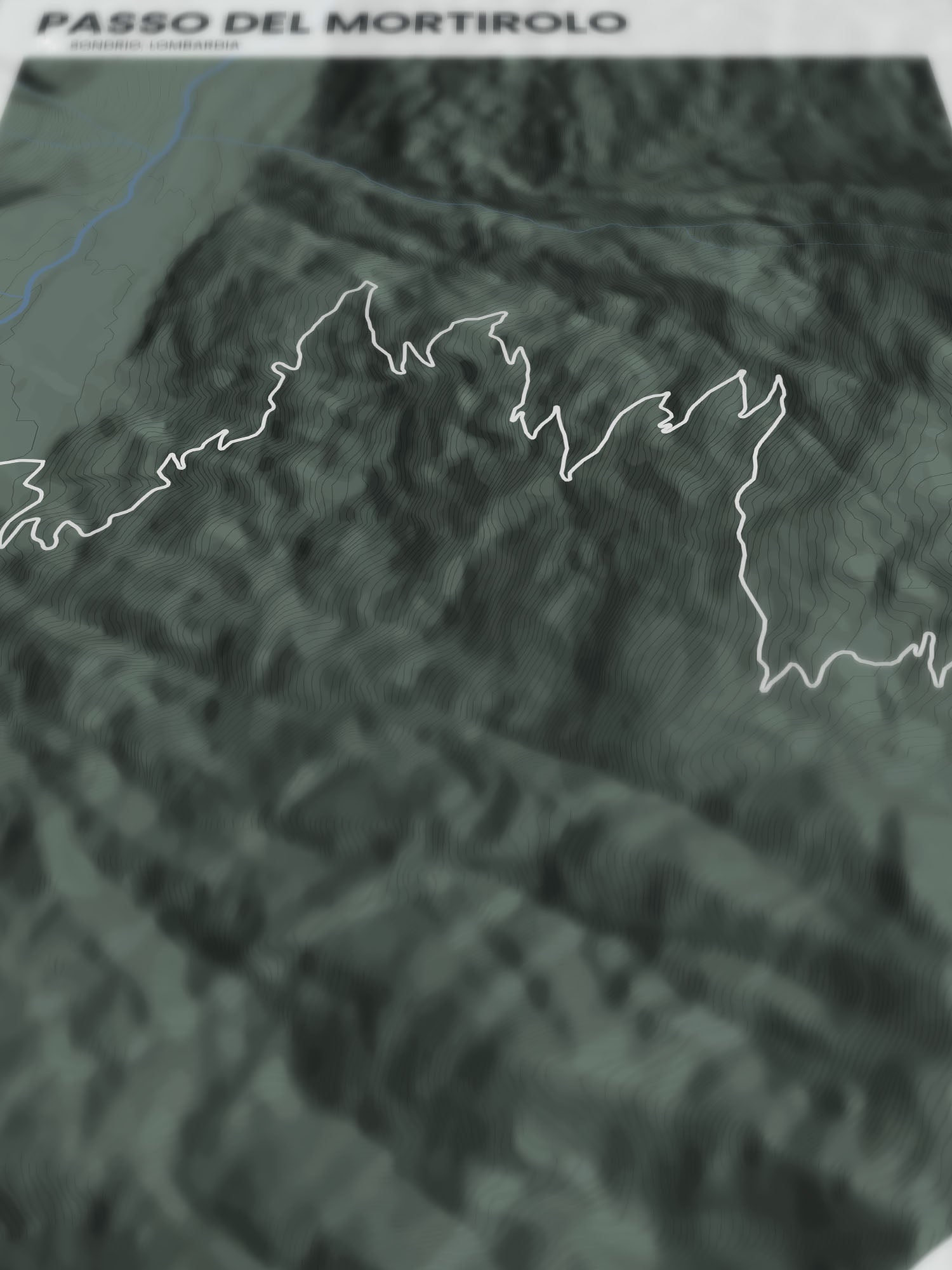 Passo del Mortirolo poster