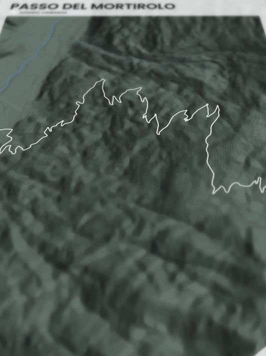 Passo del Mortirolo poster