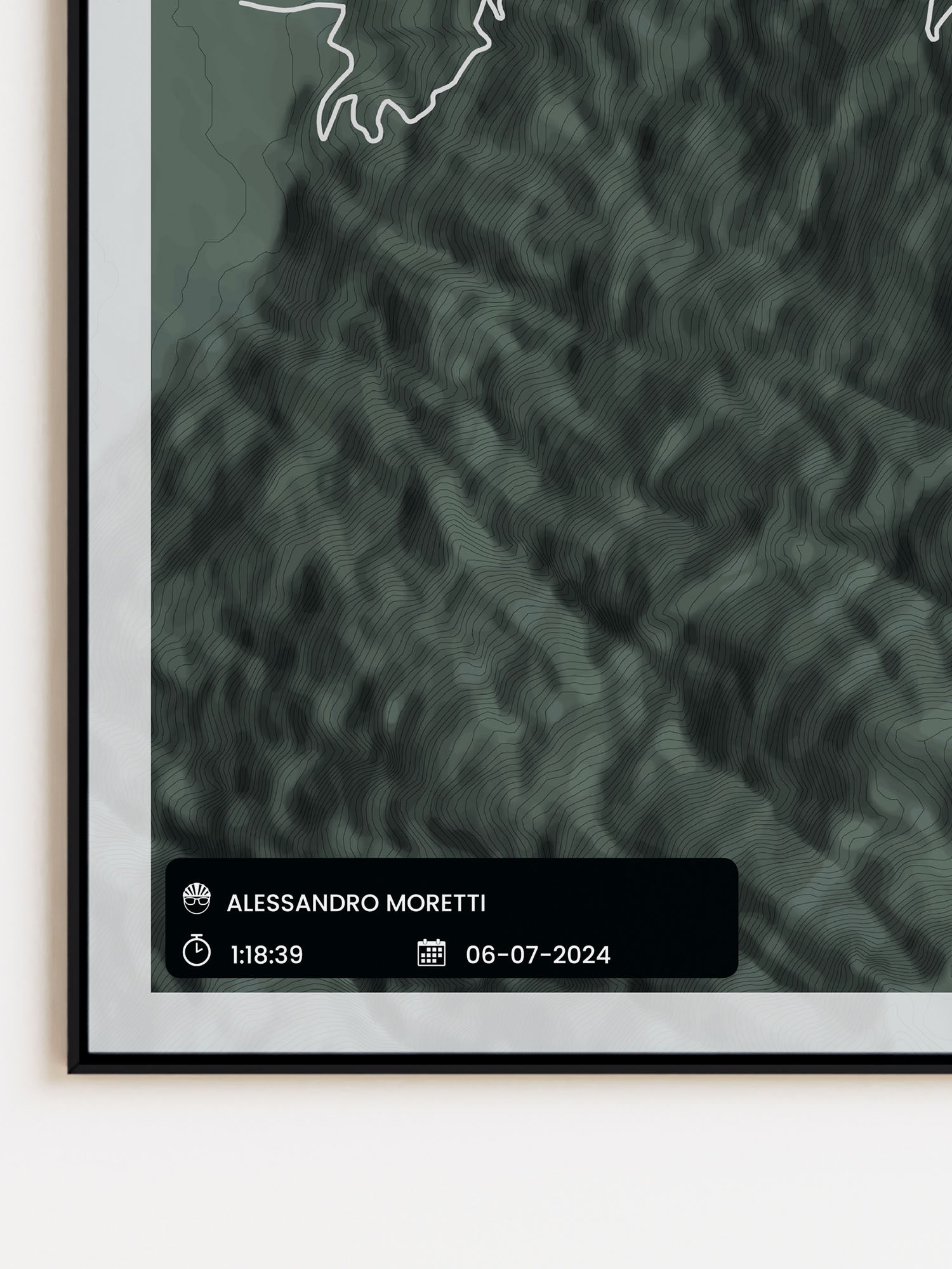 Passo del Mortirolo personalized poster