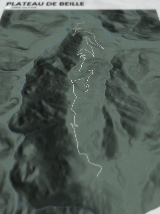 Plateau de Beille poster