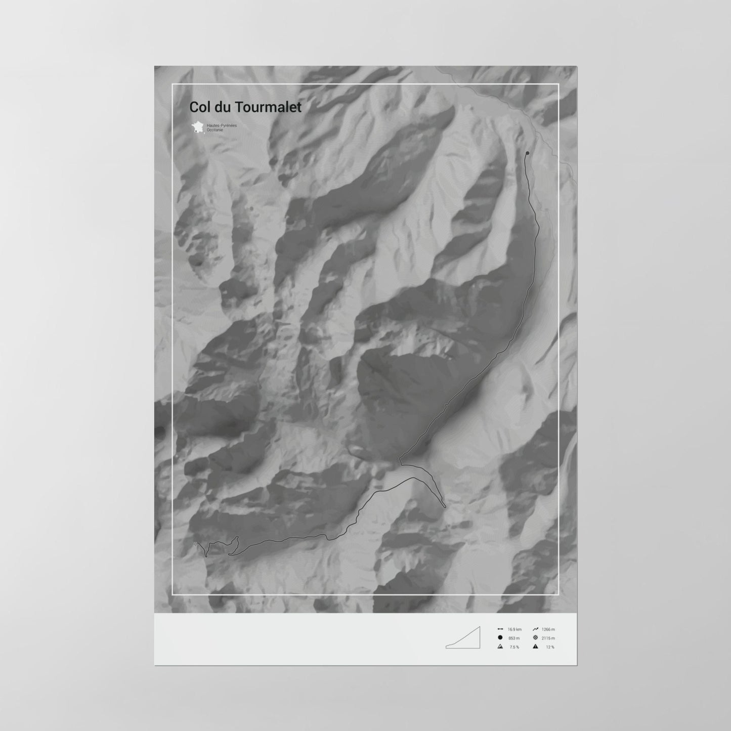 Col du Tourmalet poster