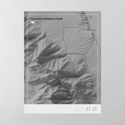 Horseshoe Meadows Road poster