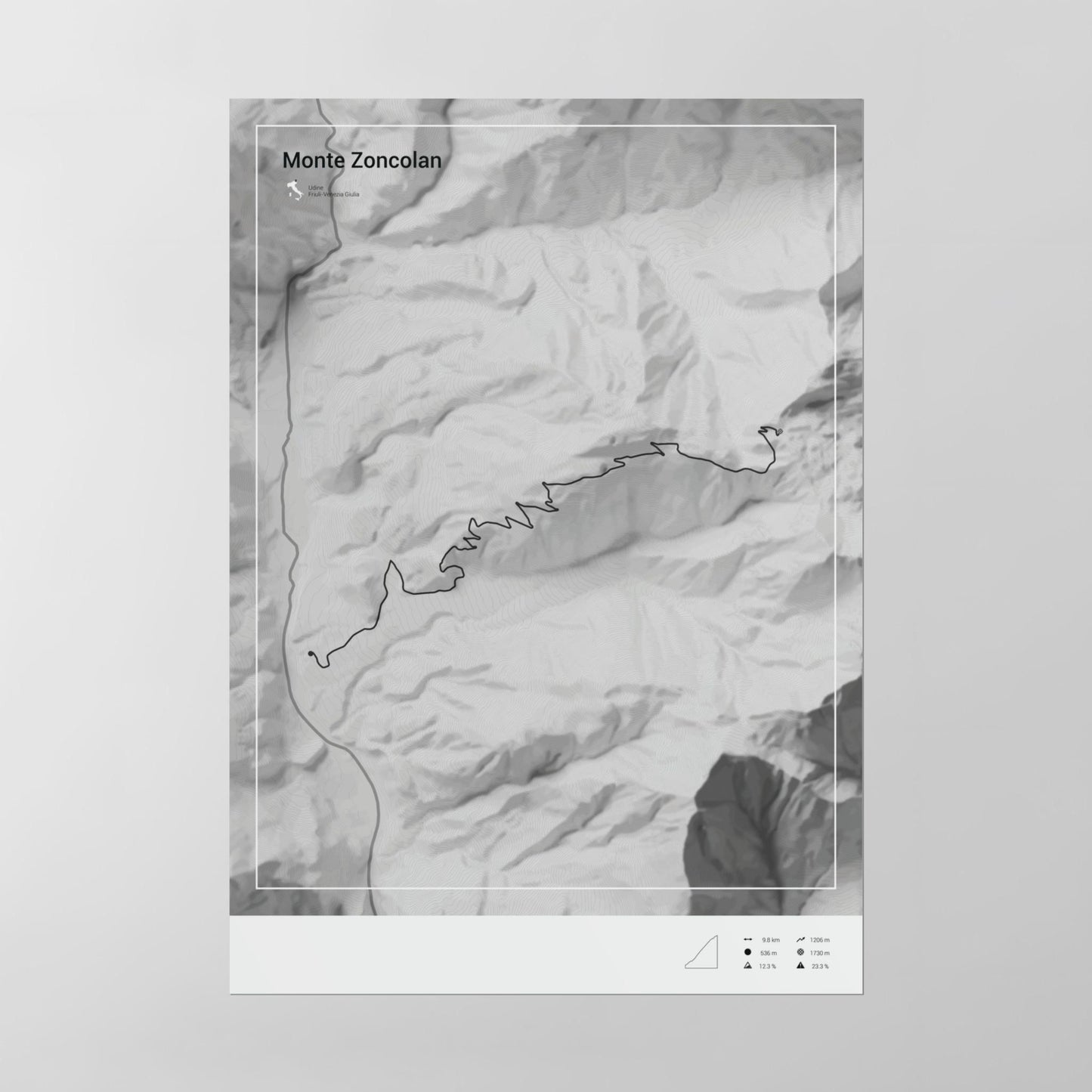 Monte Zoncolan poster