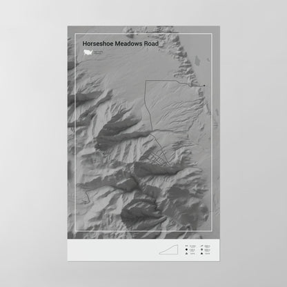 Horseshoe Meadows Road poster