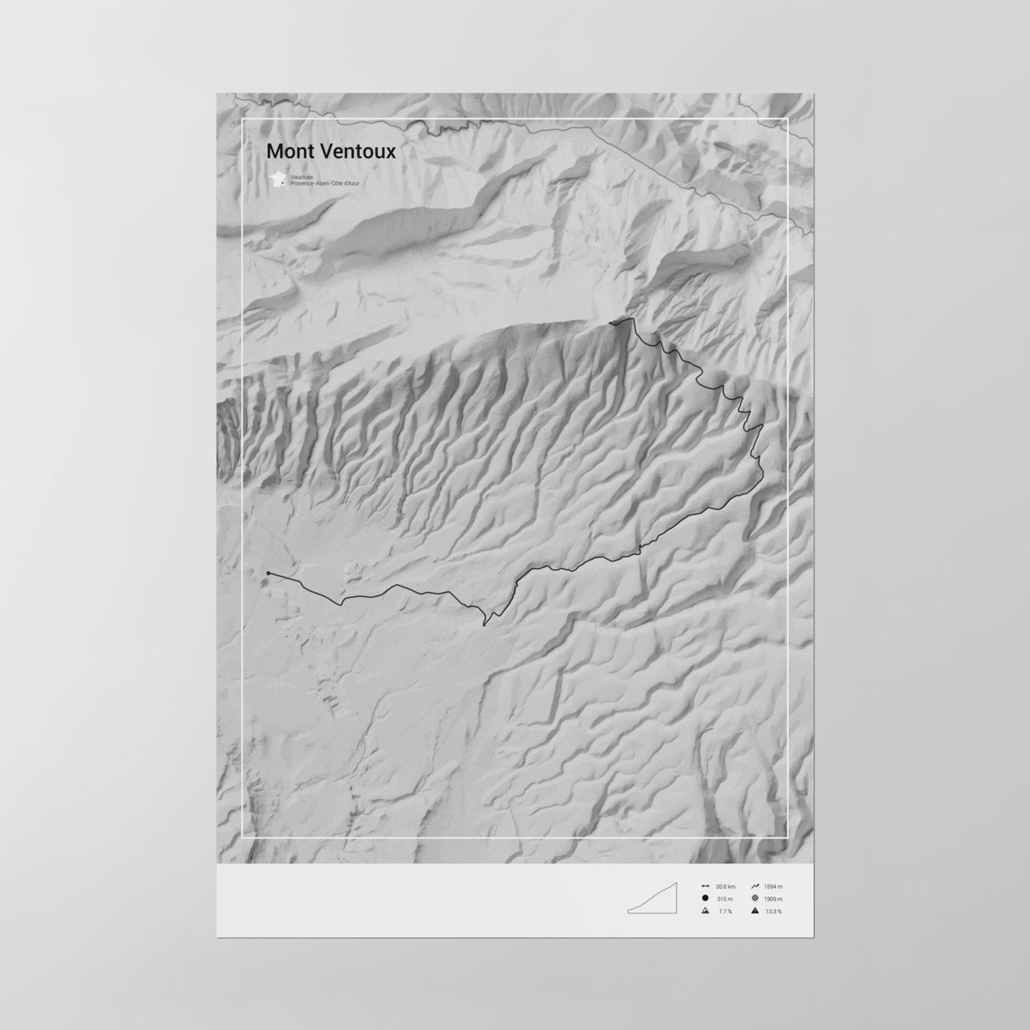 Mont Ventoux poster