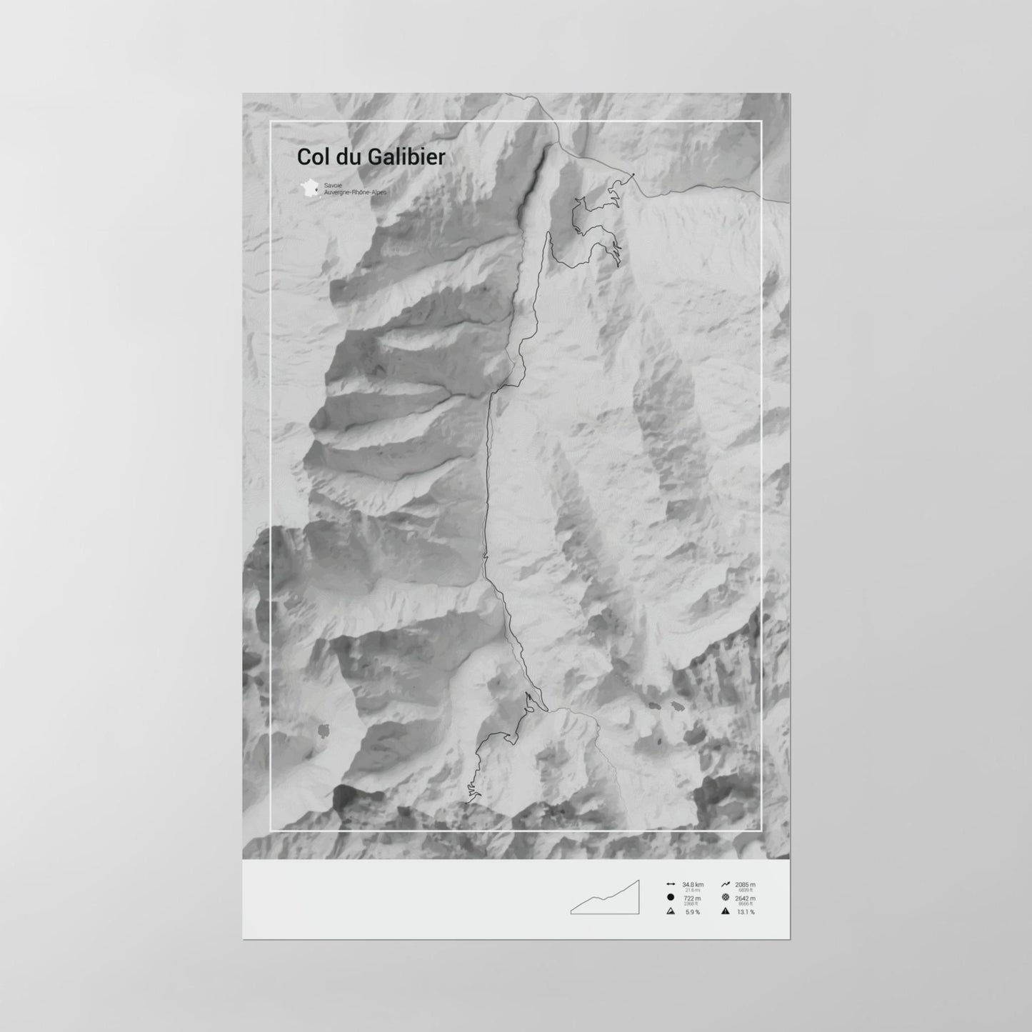 Col du Galibier poster