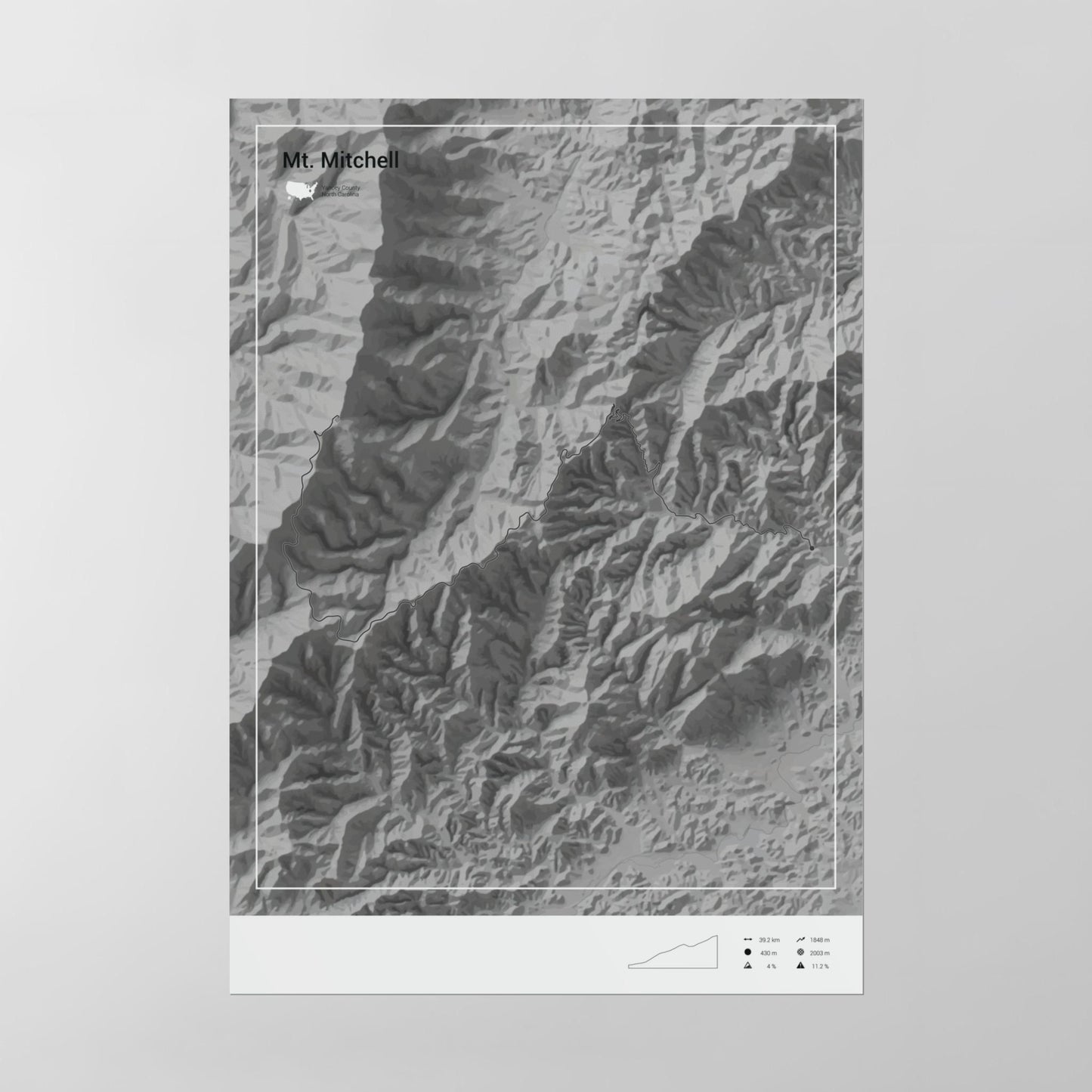 Mt. Mitchell poster