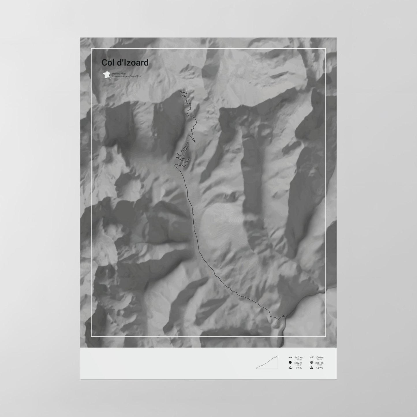 Col d'Izoard poster