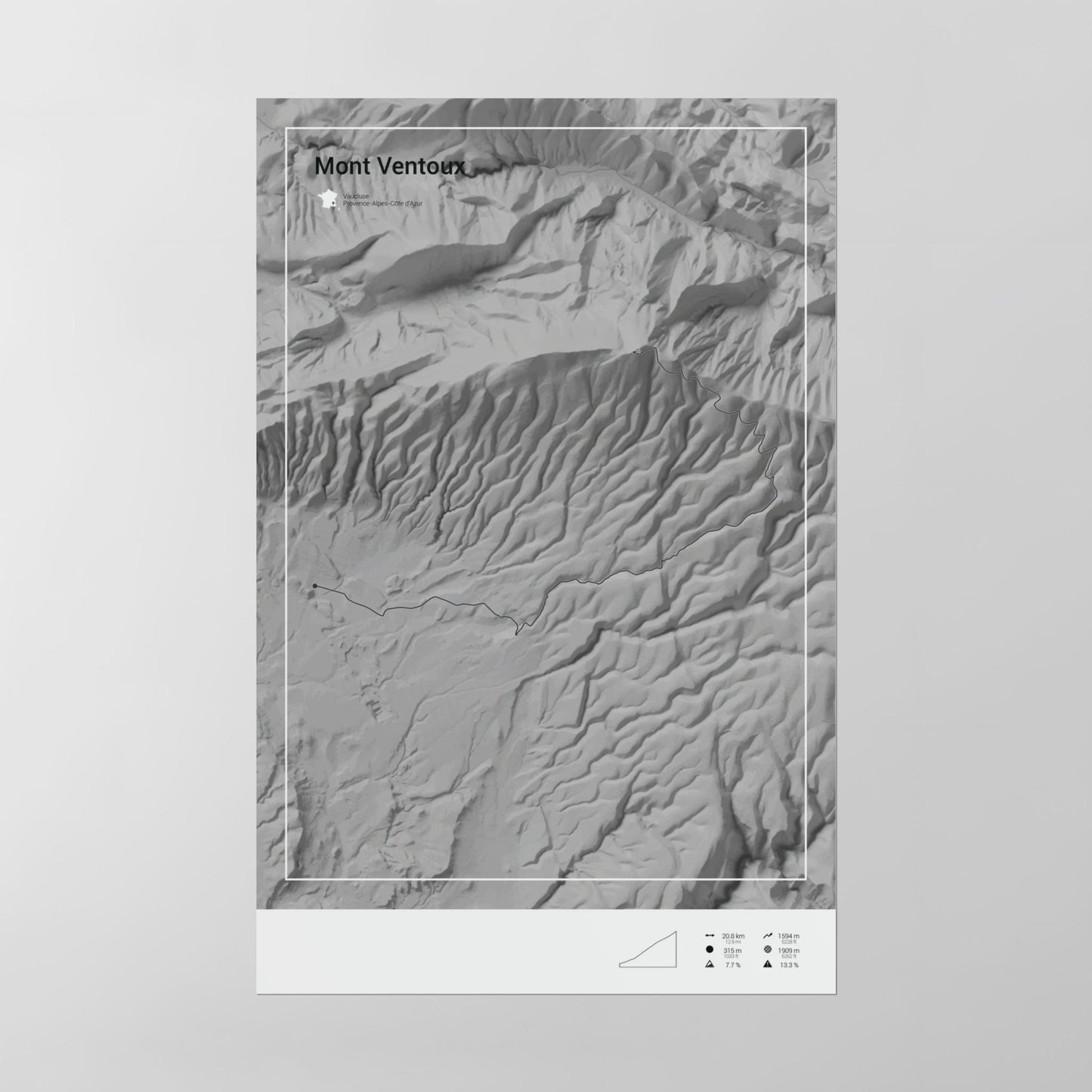 Mont Ventoux poster